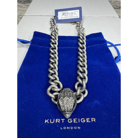 Kurt Geiger Eagle Necklace - Picture 2 of 6